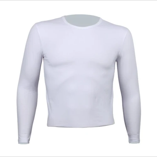 Tops O-neck 4 NXY термобелье для мужчин кальсоны для мужчин термо-брюки комплект одежды для мужчин s пижамы хлопок теплая одежда весна-осень зима - Цвет: Tops O-neck 4