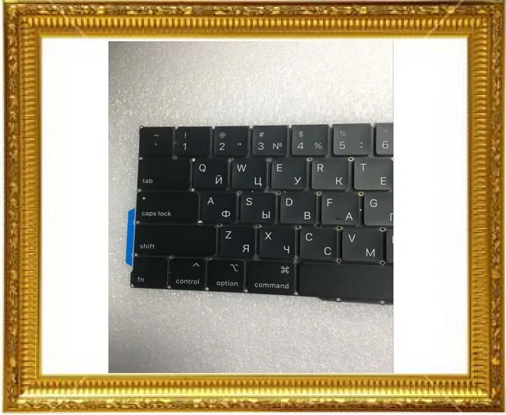 A2159 клавиатура для Apple MacBook Pro 1" retina A2159 клавиатура Русский Стандарт RU с маленькими клавишами ввода года