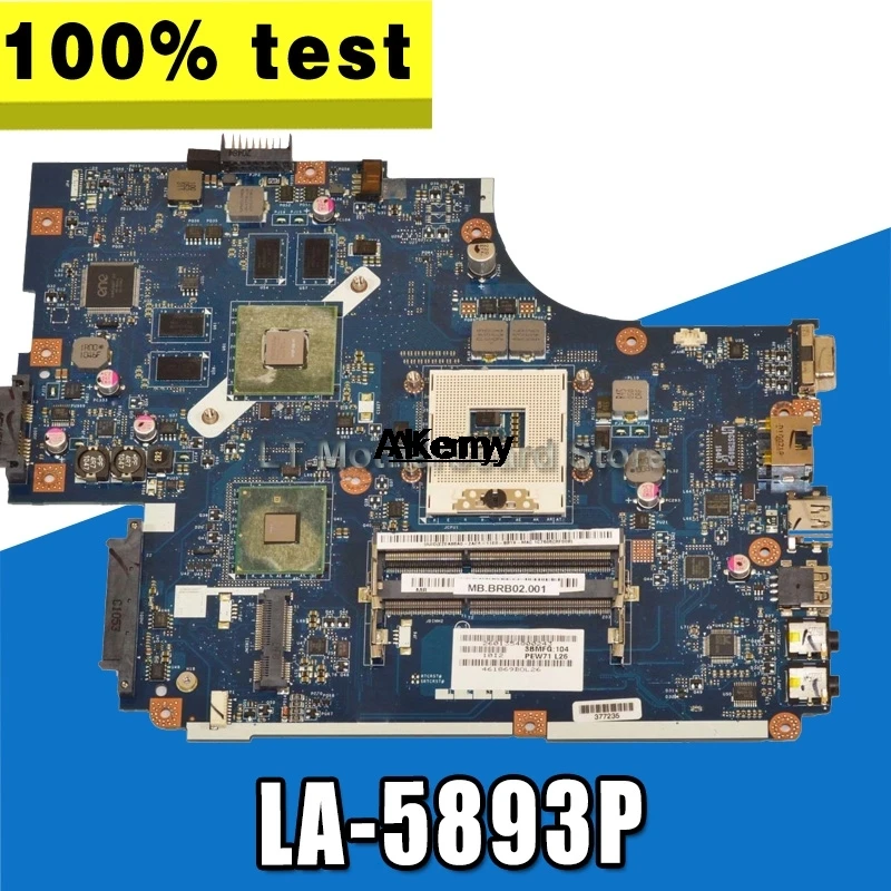 

LA-5893P motherboard for Acer 5740 5741 5742 5741G 5742GLA-5891P LA-5894P LA-5893P motherboard Test work 100% original