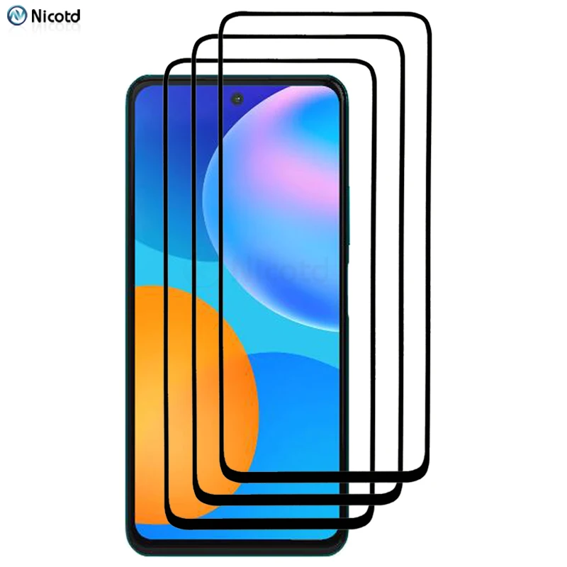 

3Pcs/Lot Protective Glass For Huawei P Smart 2017 P Smart Plus 2019 2020 2021 P20 P30 P40 P8 P9 P10 Lite Full Screen Protector