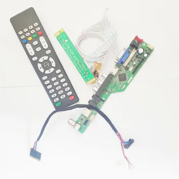 

For LP156WH3-TLA1/TLA2/TLA3 15.6" 1366*768 laptop panel WLED LVDS 40Pin HDMI VGA USB AV T.V53 display controller drive card kit