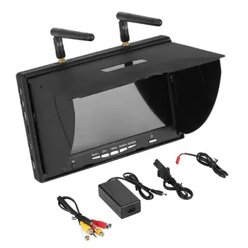 

5.8G 40CH 800*480 FPV Monitor System for Micro Racing Drones Diversity Receiver