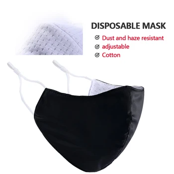 

50Pcs mask Anti Dust Adjustable Disposable cotton face mask with Mask filter mascarillas mascarilla masque mascherine mouth mask