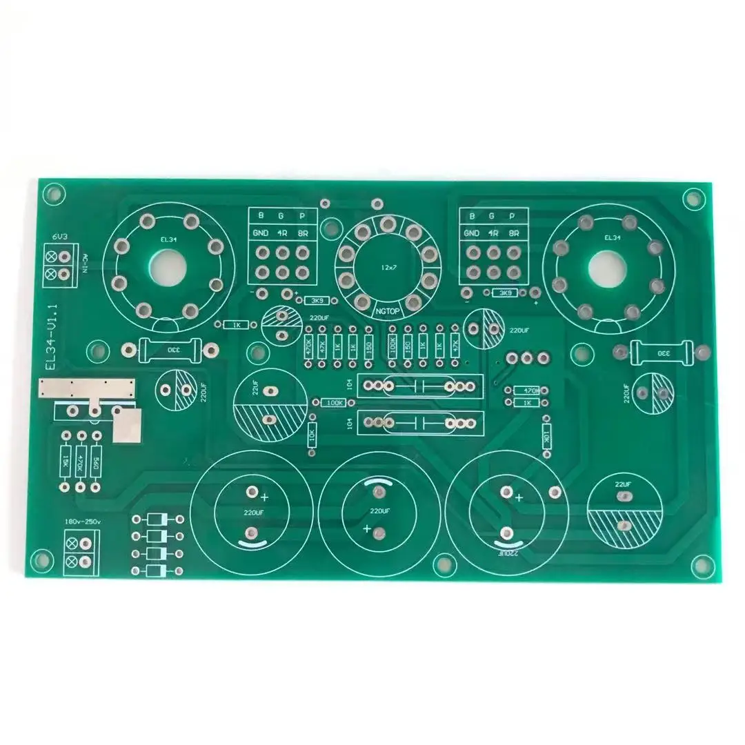 El34 Pcb El34b 10w Single-ended Class A Tube Amplifier Ecc83