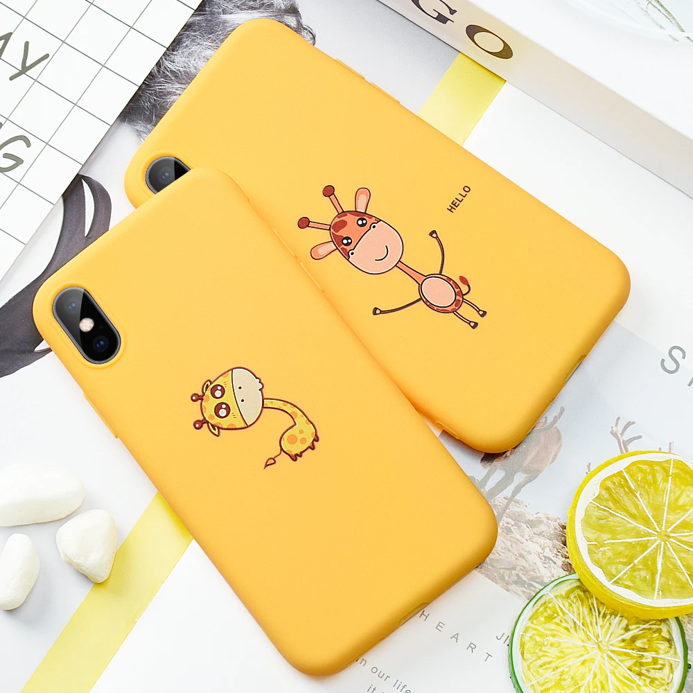

Ultra Thin Soft TPU Silicone Case For iPhone XR XS MAX X 7 8 6 6s Plus 5 5s SE Phone Case Cute Color Back Cover Style Case Coque