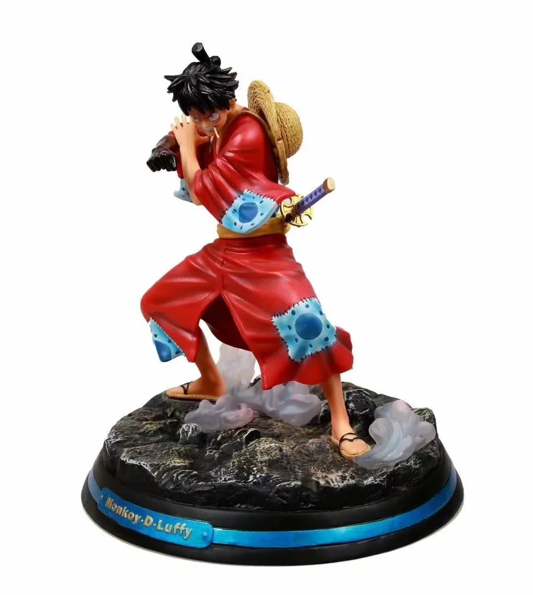 Anime Figure One Piece Gear Fourth Kimono Ver. Monkey D Luffy Action