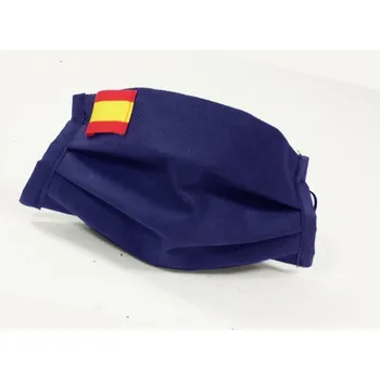 

Mask hygienic reusable. Flag of Spain.
