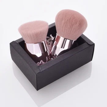 

Makeup Brush Big Powder Blush Pink Brushes Hair 2pc Foundation Brush Face Beauty Tool Professional Cosmetic