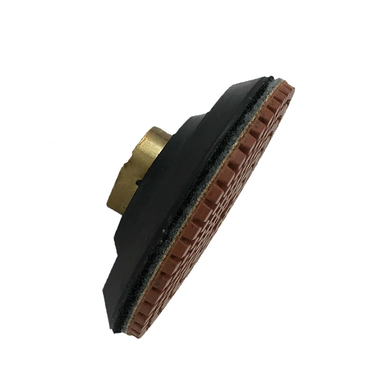 D125mm (5 Inch) ST36 M14 резьба алмазные полировочные колодки пластиковые резиновые задник адаптер Угол адаптер шлифовальной машины гибкий резиновый держатель 10 шт - Цвет: D125mm (5 Inch)