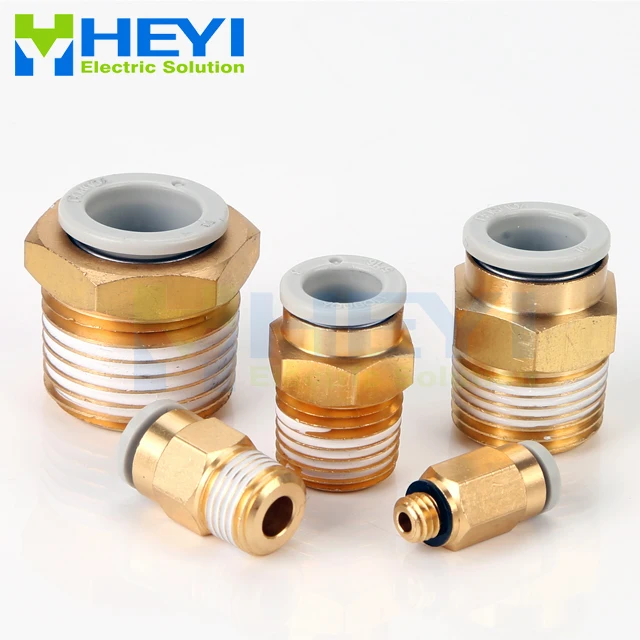 

10PCS/bag Air Pneumatic fittings KQ2H 12mm Straight Type Pneumatic Push In Fittings For Air Hose and Tube Connector