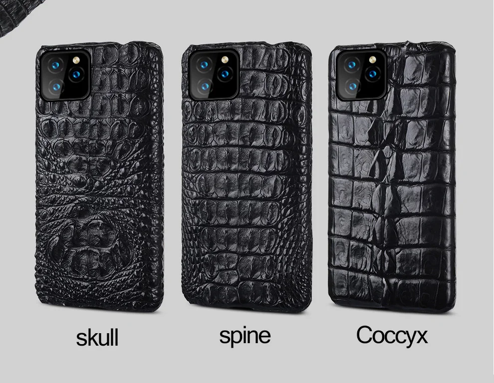Чехол из натуральной крокодиловой кожи для телефона Apple iphone 11 11 Pro 11 Pro Max XR X XS Max 6 7 8 8 Plus 6S Роскошные Чехлы Marvel