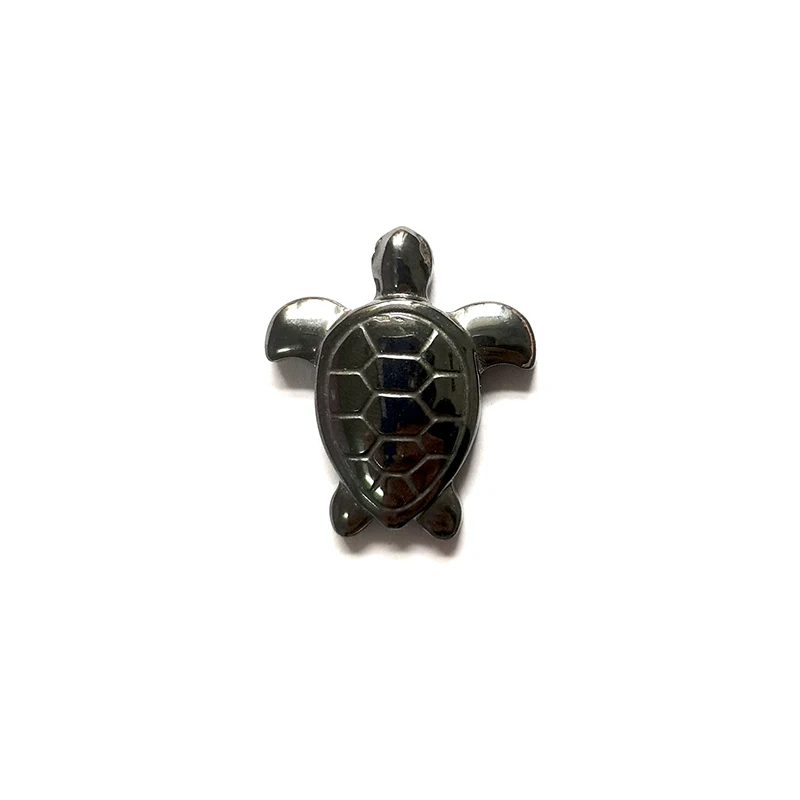 Natural Stone Hematite Animal Tortoise Necklace Charms Bracelets Jewelry DIY Making Turtle Fashion Necklaces 2020 Woman Men 4