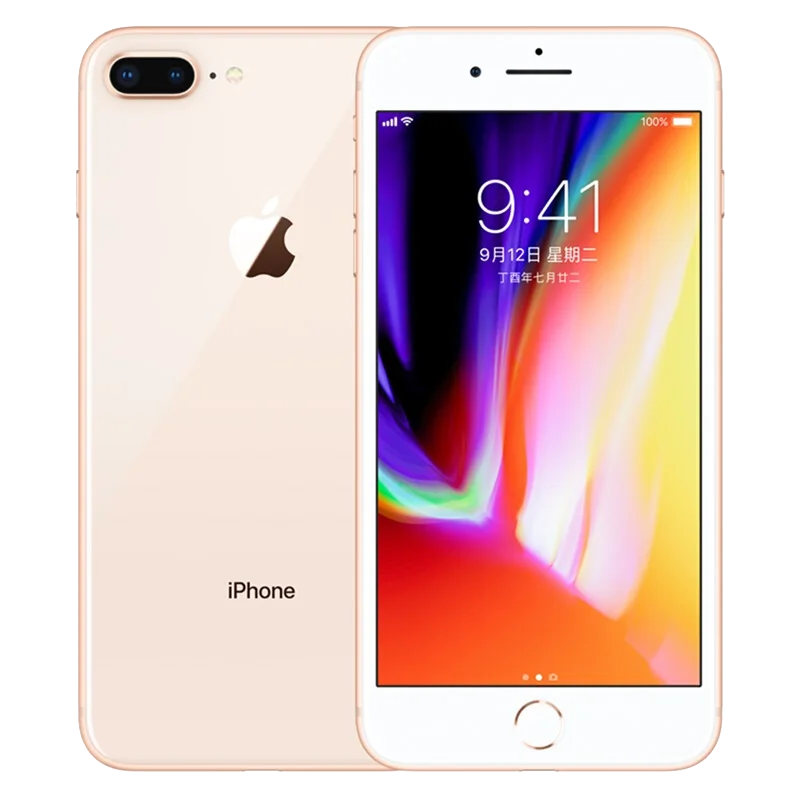 Gold Apple iPhone 8 Plus разблокированный смартфон 5,5 дюймов 12 Мп задняя камера отпечаток пальца iOS 11 шестиядерный 64/256 ГБ rom 4G LTE мобильный телефон - Цвет: Gold