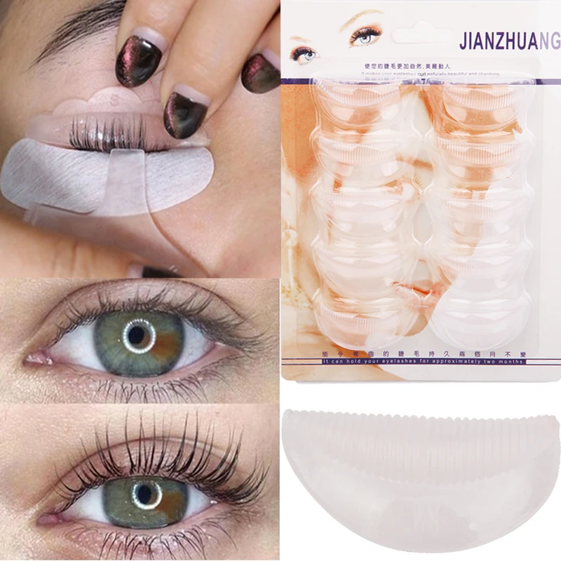 

10 pieces of silicone permanent eyelash perm perm to enhance false eyelashes protective pad patch eyelash auxiliary tool