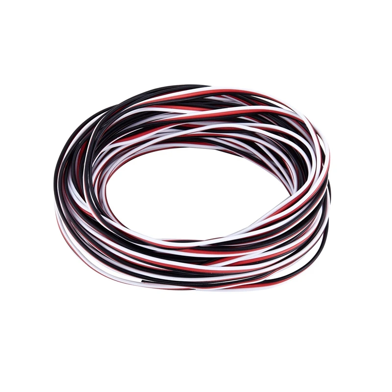 Top-10m Servo жильный кабель 22awg Futaba 3-Pin