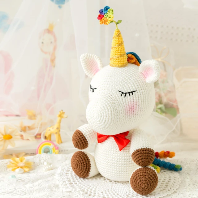 Bolsa Unicornio a crochet. 