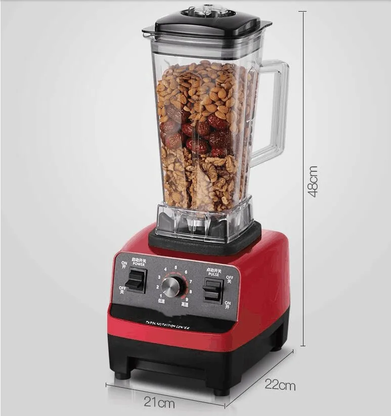 2L Heavy Duty Commercial Blender Professional Power Blender Mixer Juicer Food Processor Japan Blade