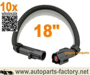 

longyue 10pcs Oxygen O2 Sensor Extension Wire Harness w/ OE Plugs 86-09 for Mustang