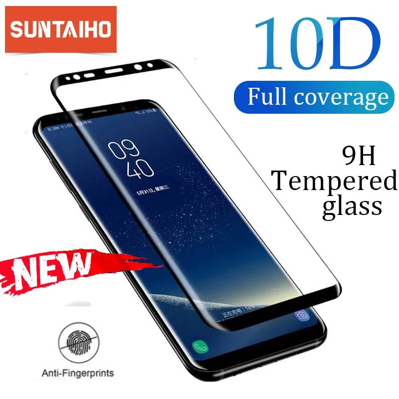 

Suntaiho Full Curved Screen Protector For Samsung Galaxy Note 10 S8 S9 Plus Note 8 9 Tempered Glass Film For Samsung A6 A8 2018