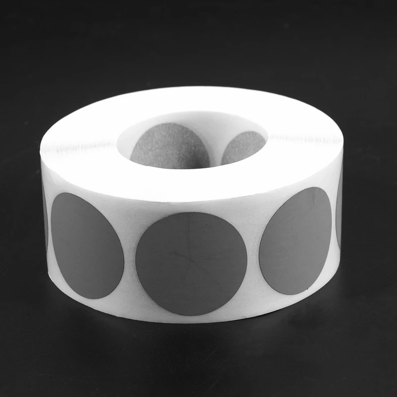 HOT-1000Pcs Scratch-Resistant Card Coating Sticker Magic Creative Card Coating 25Mm Round