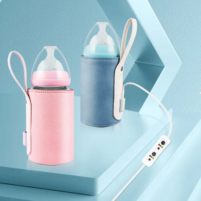 Универсальный портативный чехол для изоляции бутылки USB интеллектуальное регулирование температуры Отопление термостат чехол подогреватель молока