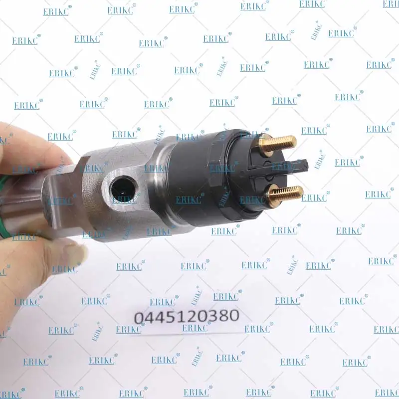 ERIKC 0445120380 грузовик впрыскиватель топливной форсунки 0 445 120 380 запасные Запчасти коллектора системы впрыска топлива 0445 120 380 для Bosch блок развертки тележки Yuchai YC6J
