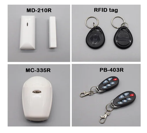 Голосовая сигнализация с английским французским текстовым меню 4G RJ45 TCP IP GSM умное
