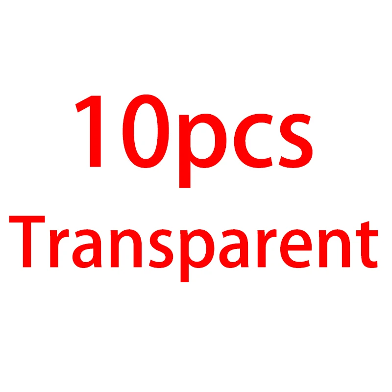 10pcs EU Power Socket Outlet Baby Safety Guard Protection Anti Electric Shock Plugs Protector Cover Anti Baby Kids Child Guard - Цвет: 10Pcs Transparent