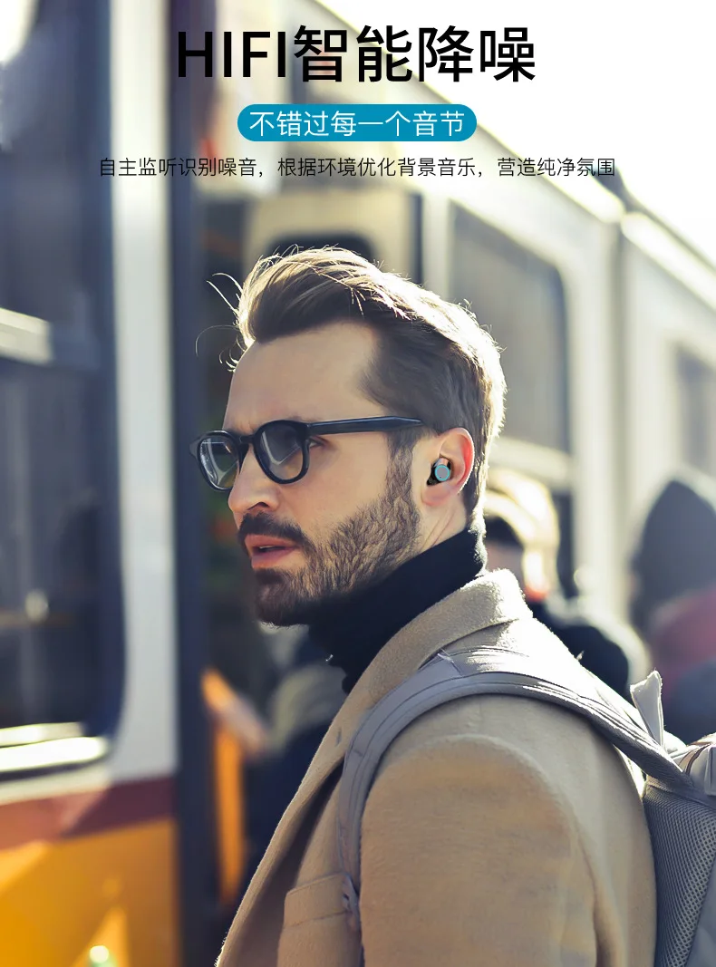 G06 светодиодный дисплей беспроводной Bluetooth 5,0 наушники TWS с шумоподавлением 9D стерео двойные наушники с 4000 мАч зарядным устройством внешний аккумулятор