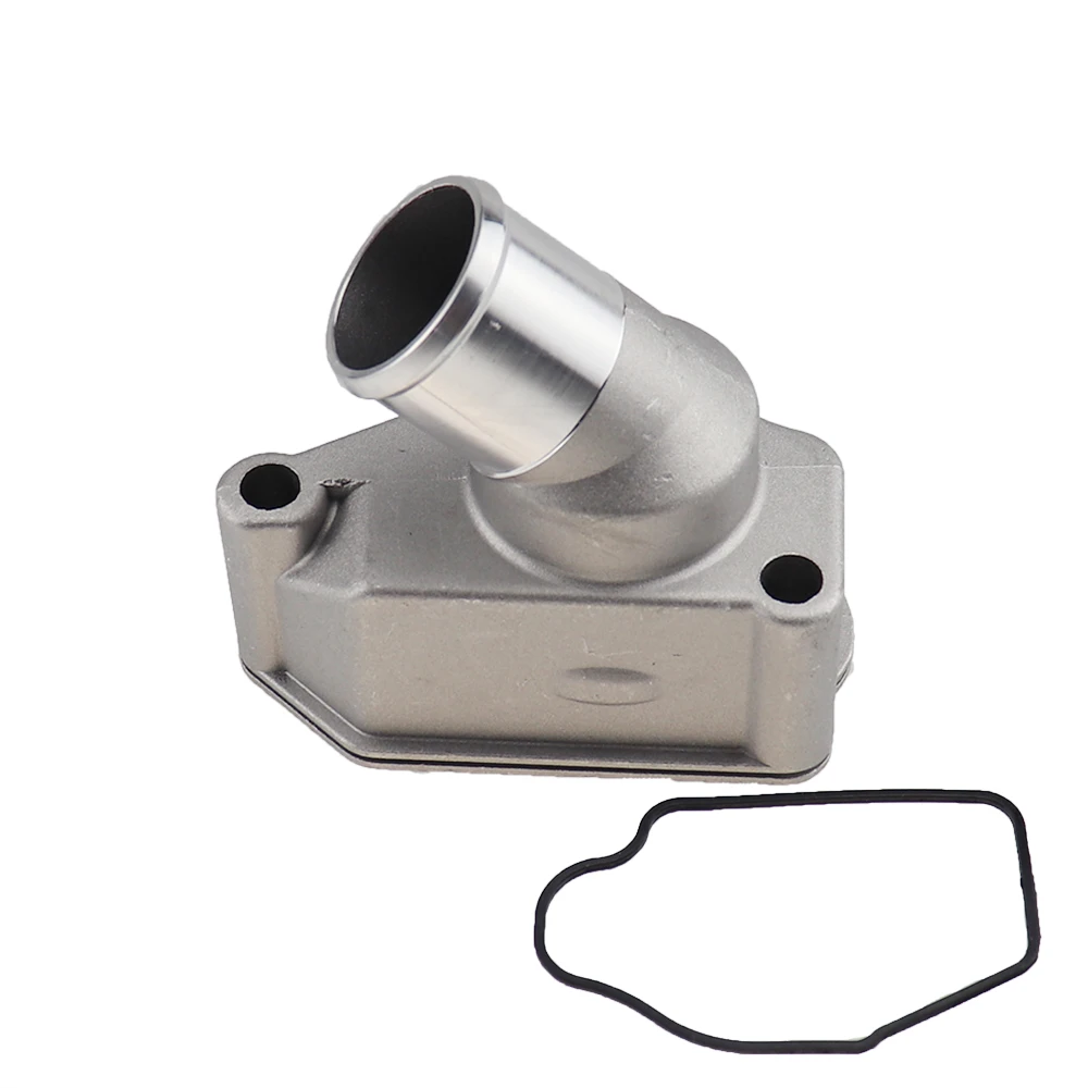 Aluminium Engine Thermostat Housing Radiator Coolant Water Pipe engine coolant thermostat flange engine cooling kit For Chevrolet Optra Suzuki Forenza Reno Daewoo Leganza Nubira