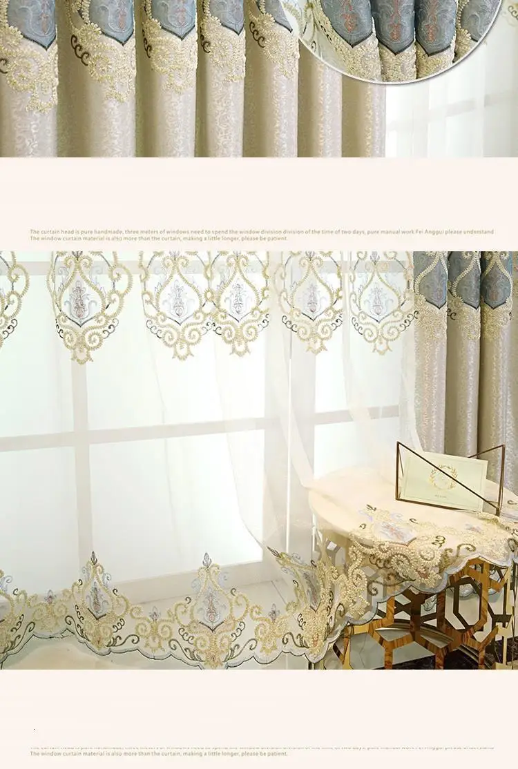 Tende камера для Letto окна Гостиная Zaslony Do Okna короткие Cortinas де Luxo Para Sala Rideaux Pour Le салон роскошные шторы