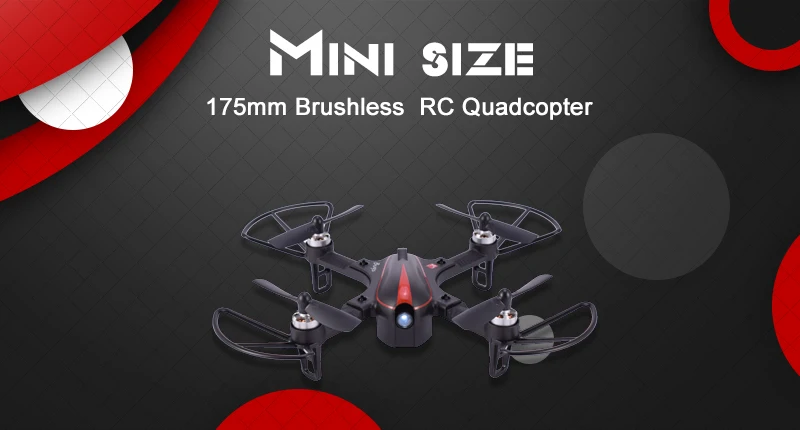 MJX Bugs 3 мини B3 175 мм Мини RC Дрон RTF Дрон с бесщеточным двигателем FPV гоночный Квадрокоптер 2750KV мотор/4CH передатчик/6-axis Gyro