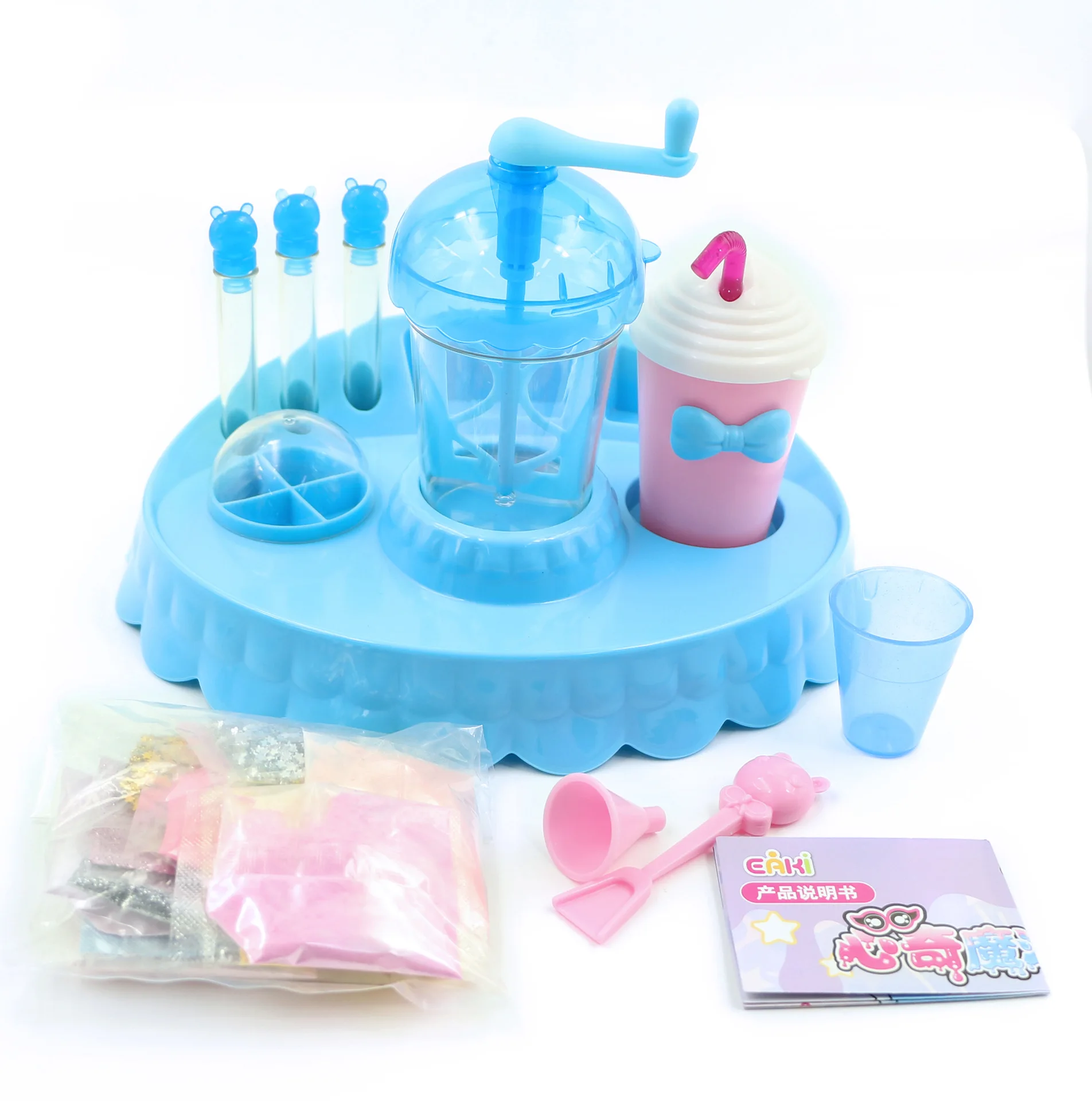 

TV Costume Heart Odd Magic the Hokey Pokey Slime Children Science Experiment Hand-made Set Slime