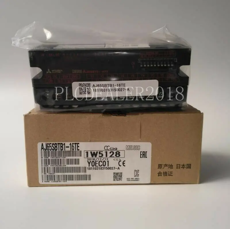 Mitsubishi Electric MELSEC CC Link AJ65SBTB1-16TE транзисторный выходной модуль