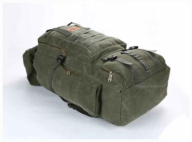 70L военный рюкзак, тактическая Холщовая Сумка для мужчин, армейский рюкзак для путешествий, кемпинга, туризма, альпинизма, походный рюкзак Militar XA236D