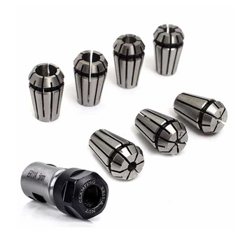 

7pcs Steel ER11 Spring Collet 1/2/3/4/5/6/7mm with 5mm ER11A Extension Rod Motor Shaft Holder