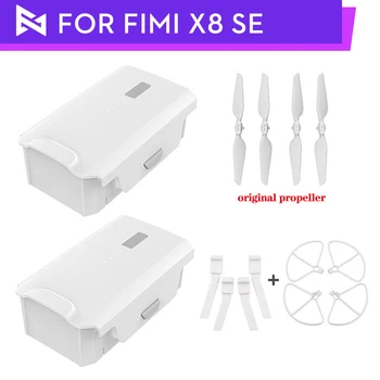 Original FIMI X8 SE Drone batería de Vuelo Inteligente X8 SE 2020 de 11,4 V 4500mAh baterías 33 minutos de vuelo de la hélice de piezas