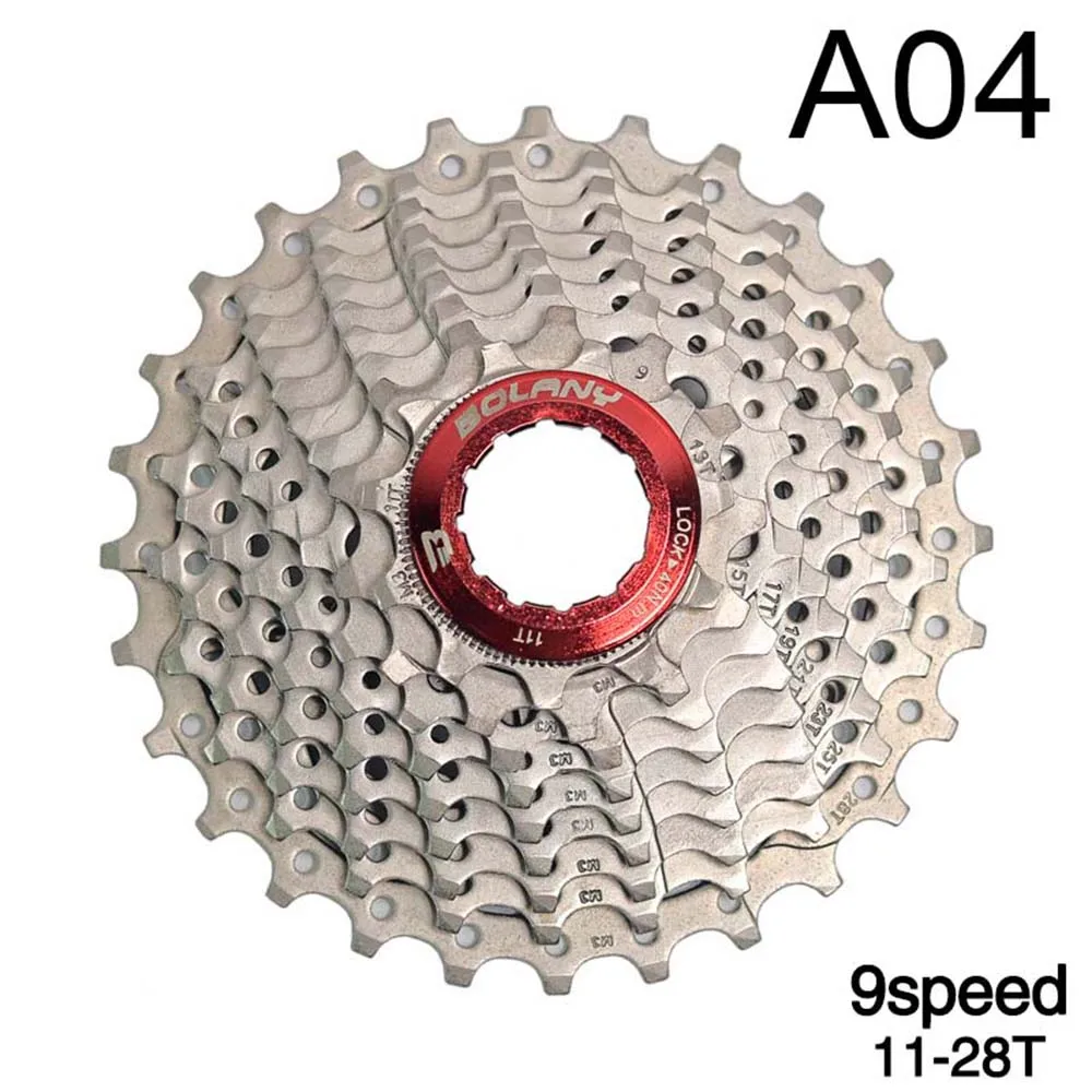 BOLANY MTB велосипед Freewheel 8 S/9 S 11-25 28 32 40 42T MTB горный велосипедный маховик 8 9 скоростей кассета звездочка - Цвет: 9S 11 to 28T