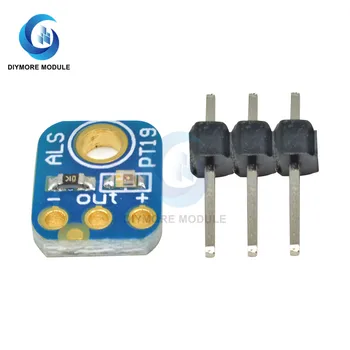 

ALS-PT19 Analog Light Sensor Module Digital High Dynamic Range Light Sensor Detector Breakout Board for Arduino