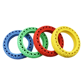 

8.5 inch Electric Scooter Honeycomb Shock Absorber Damping Tyre Durable Rubber Solid Tire For Xiaomi Mijia M365(