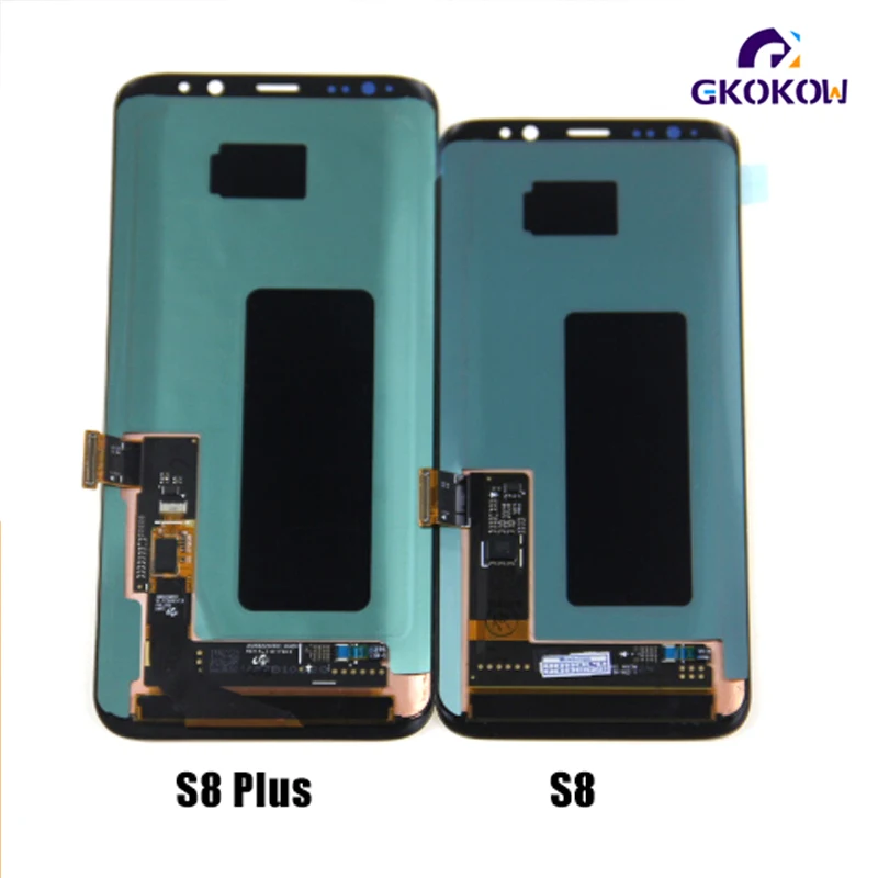 Для оригинальных samsung Galaxy S8 G950 G950F Plus G955 G955f ЖК-дисплей сенсорный экран дигитайзер