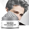 Sevich 9 Color Temporary Hair Color Wax Unisex One-time Hair Color Gel Molding Paste Dye cream Hair Coloring Styling DIY Mud ► Photo 1/6