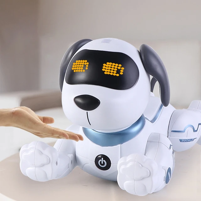 Remote Control Dog RC Robotic Stunt Puppy Dancing Programmable Smart Toy with Sound Interactive Creative and Cool Appearance 6