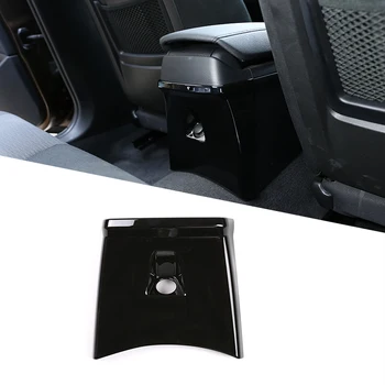 

1 Pcs Glossy Black Carbon Fiber Silver ABS Chrome For BMW X1 E84 2011-2015 Car Accessories Rear Anti-skid Cover Panel Trim