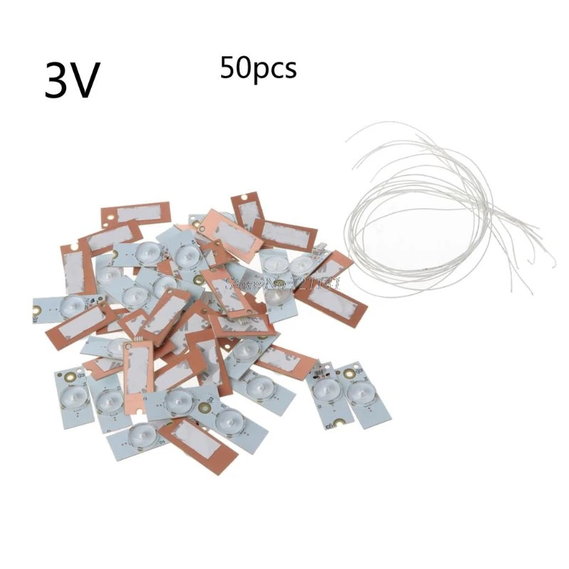 50 шт./компл. 3/6V SMD лампы бусины с портом «мама» объектив для 32-65 светодиодный ТВ ремонт Лидер продаж Светодиодный светильник бусины и Прямая поставка - Цвет: 1