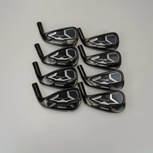 APEX клюшки для гольфа черные клюшки для гольфа кованые железные 3-P набор из 8 штук R/S с крышкой на голову