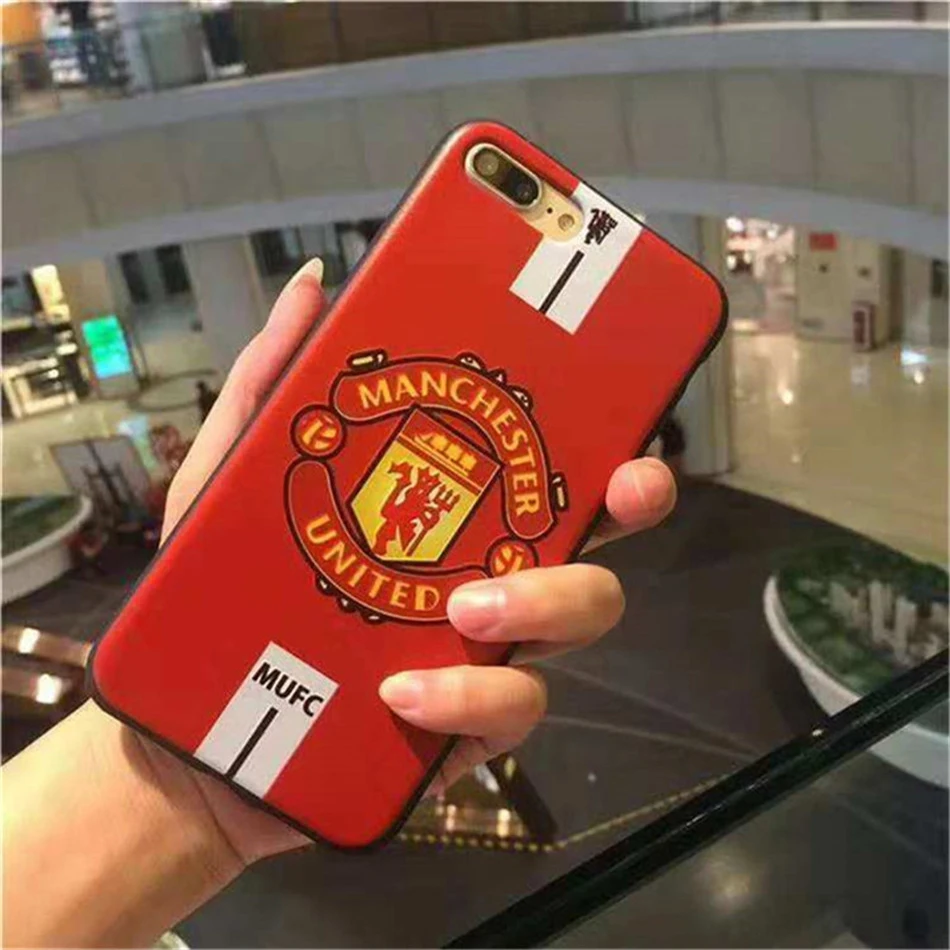 

11 Pro XS Max XR X 8 7 6 Plus Fashion Football Phone Case For iPhone Back Cover Soft silicone Protective shell