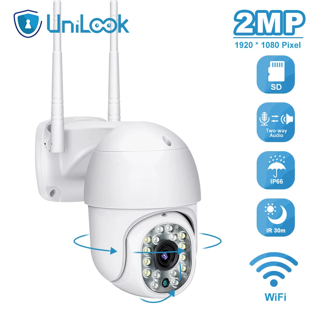 1080P Wifi IP камера наружная безопасность WiFi Беспроводная CCTV наблюдения
