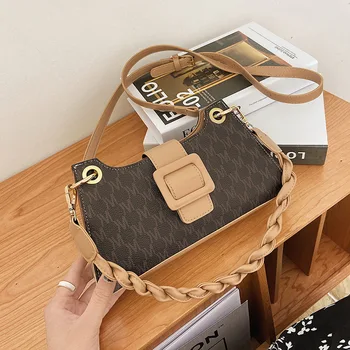 

Popular bag handbag new fashion 2020 inclined shoulder bag, han edition printing alar BaoXiaoFang package Women shoulder bag M