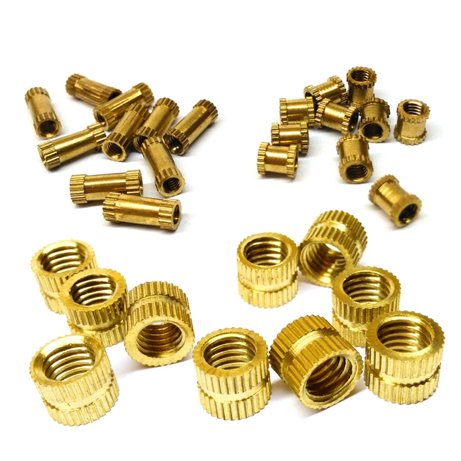 Single Thread Brass Knurl Nut OD 5mm WUXUN-PHONE CASE Nuts 100pcs/lot M38 M3 x 8 Brass Insert Nut with Closed End Single Thread Brass Knurl Nut OD 5mm WUXUN-PHONE CASE Nuts 100pcs/lot M38 M3 x 8 Brass Insert Nut with Closed End